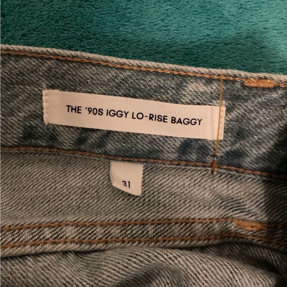 DENIM FORUM 90’s IGGY LO-RISE BAGGY JEANS SZ 31 - Picture 7 of 10